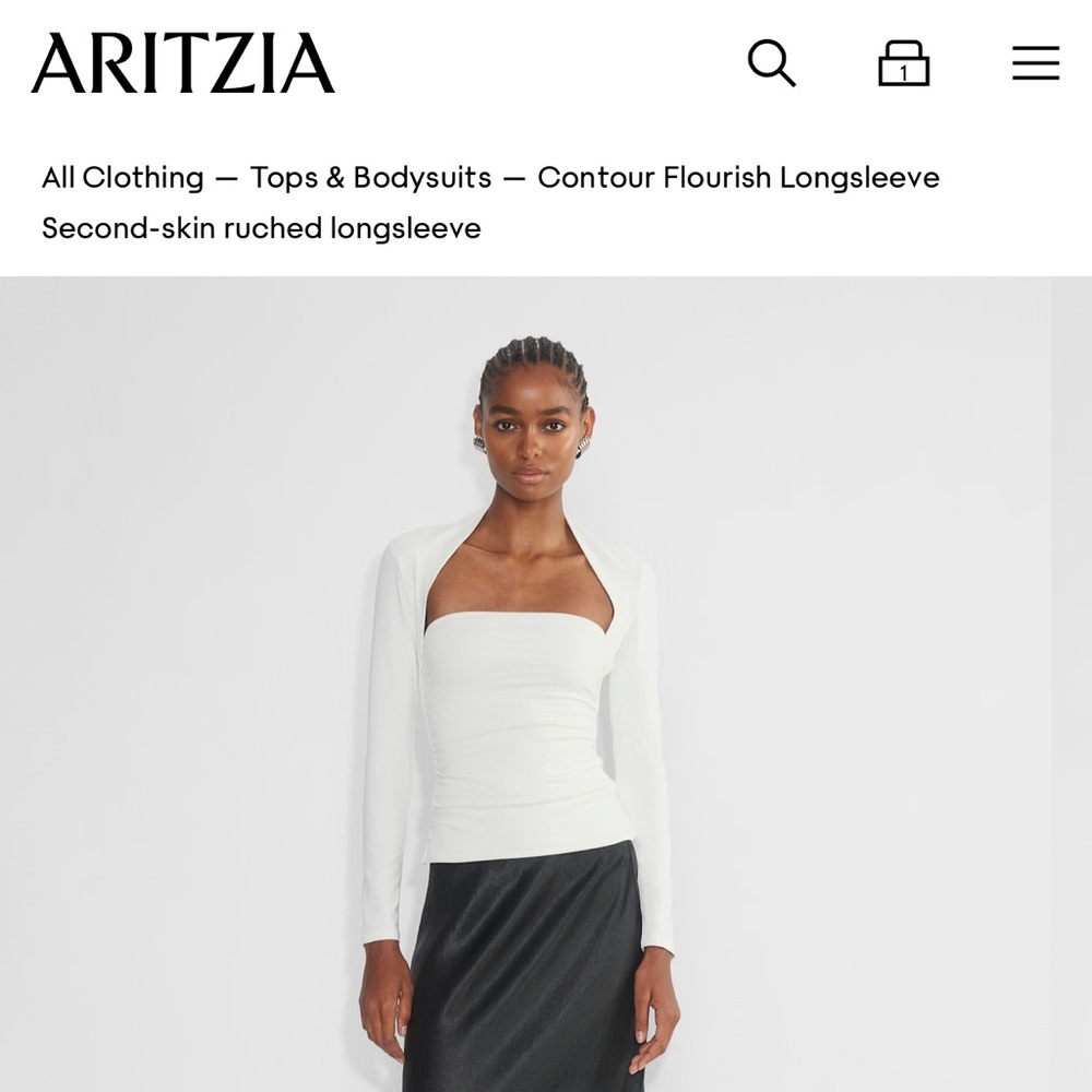 Aritzia Flourish Long Sleeve